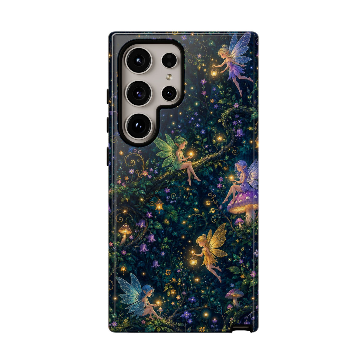 Fairy Night Tough Phone Case — Sparkling Fantasy Galaxy Protection