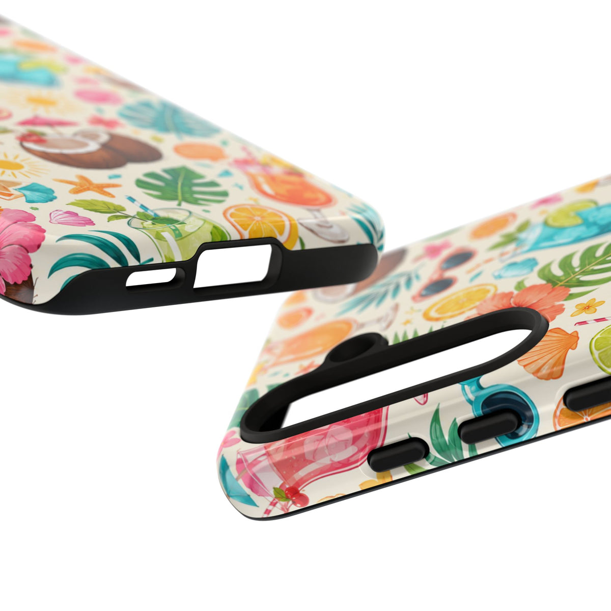 Tropical Cocktail Phone Case — Summer Beach Pattern iPhone Case