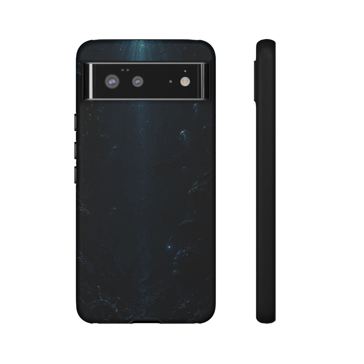 Dark Sea Trench Tough Phone Case — Protective Stylish iPhone Cover