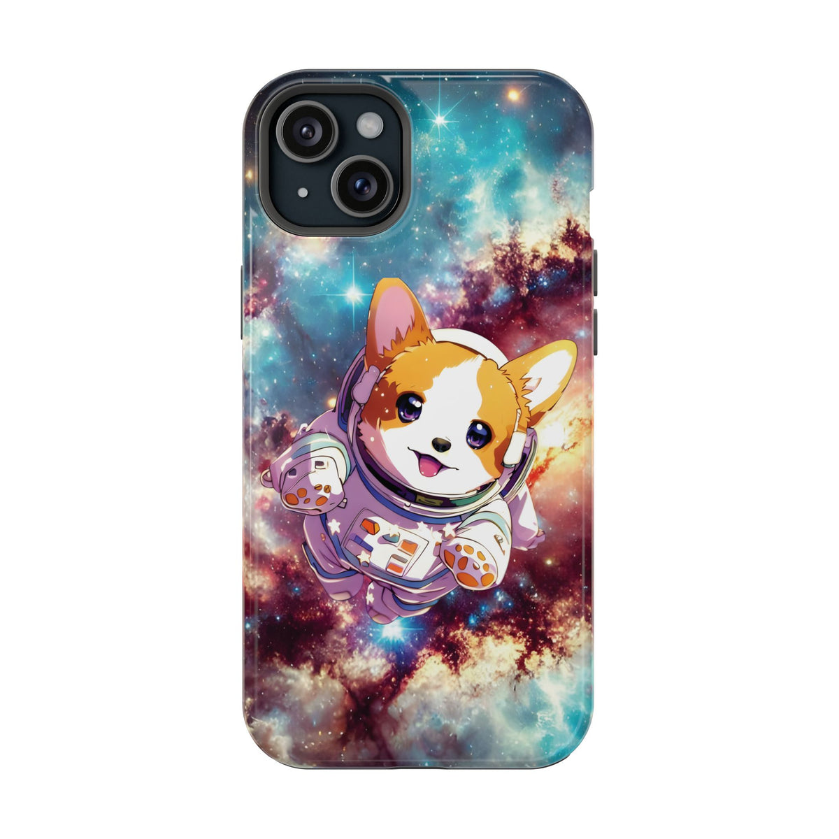 Space Corgi to the Rescue Impact-Resistant Case