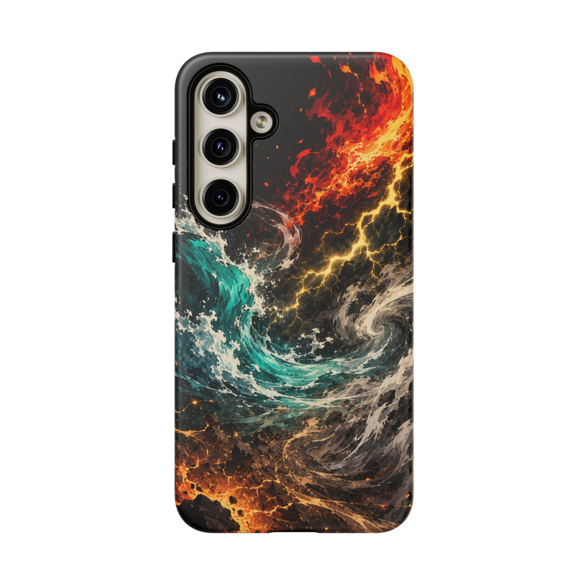 Elemental Cosmic Storm Tough Phone Case — Protective Case