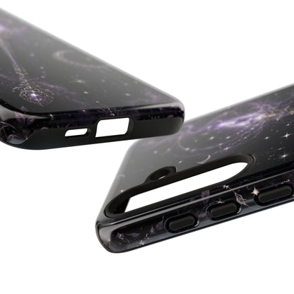 Celestial Magic Wand Phone Case — Mystic Moon & Stars Galaxy Tough Case