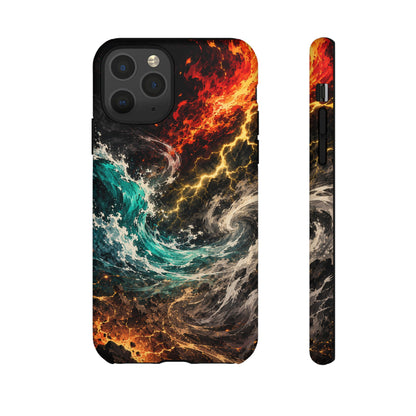 Elemental Cosmic Storm Tough Phone Case — Protective Case
