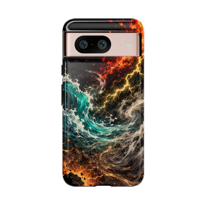 Elemental Cosmic Storm Tough Phone Case — Protective Case