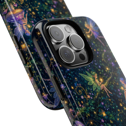 Fairy Night Tough Phone Case — Sparkling Fantasy Galaxy Protection