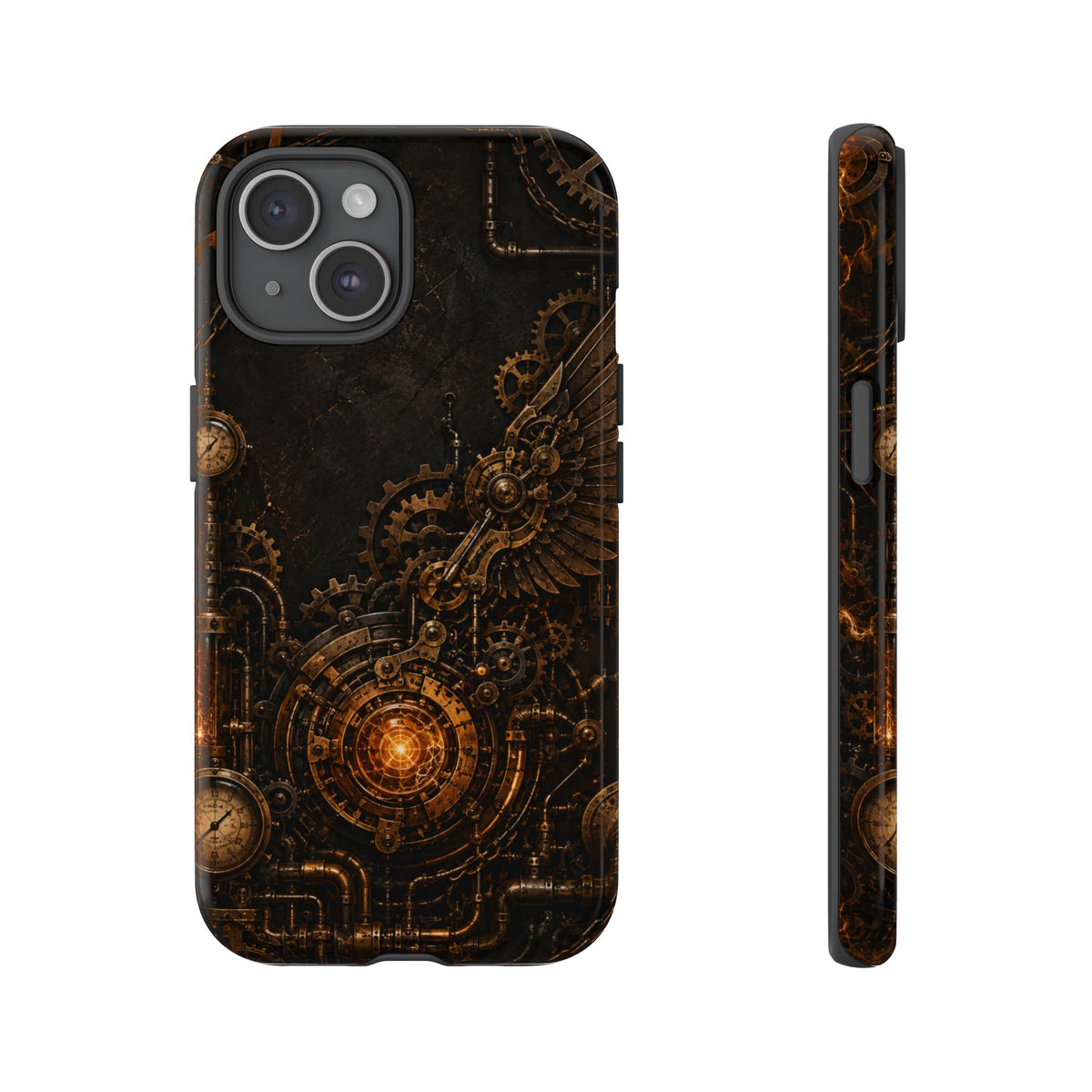Steampunk Gear Wing Phone Case