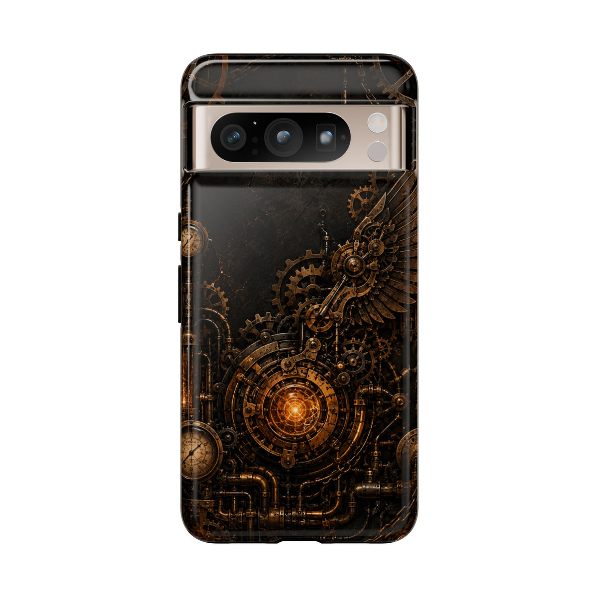 Steampunk Gear Wing Phone Case