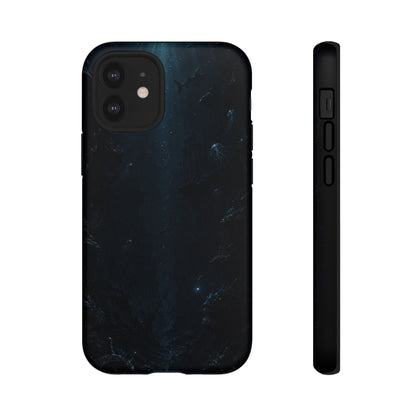 Dark Sea Trench Tough Phone Case — Protective Stylish iPhone Cover