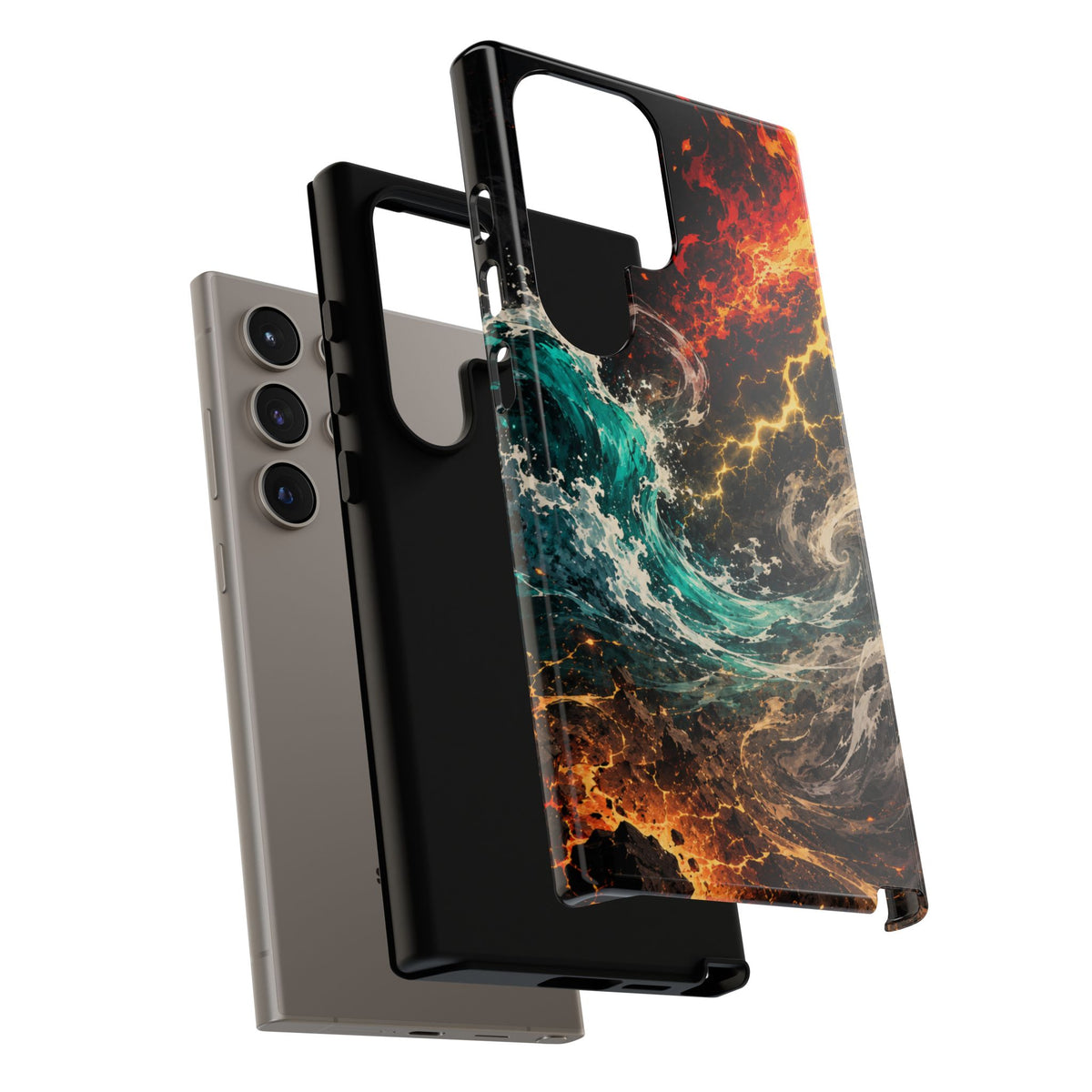Elemental Cosmic Storm Tough Phone Case — Protective Case