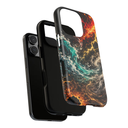 Elemental Cosmic Storm Tough Phone Case — Protective Case