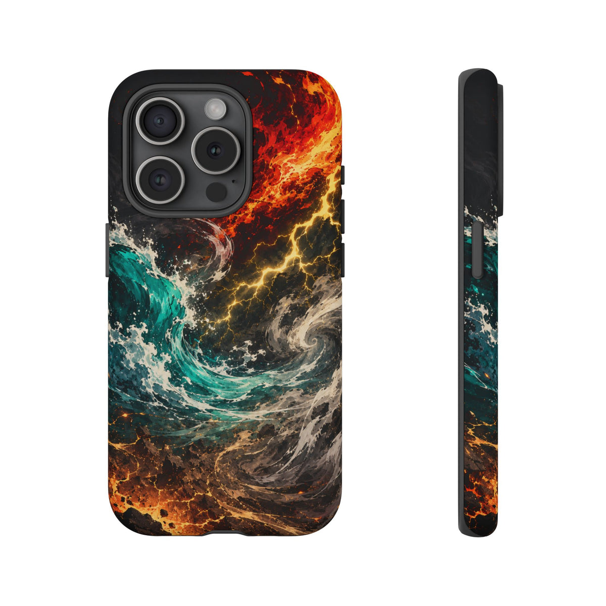 Elemental Cosmic Storm Tough Phone Case — Protective Case