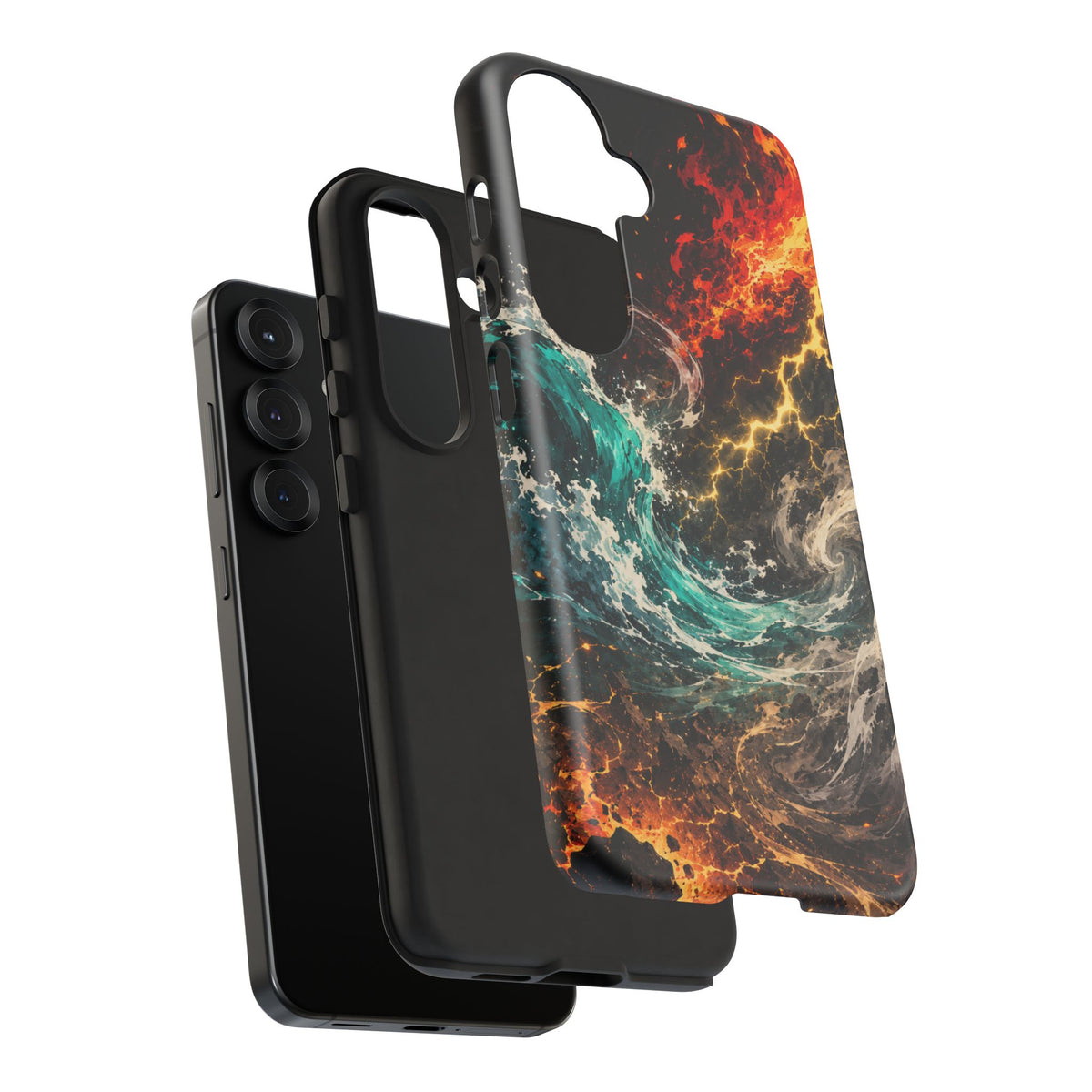 Elemental Cosmic Storm Tough Phone Case — Protective Case