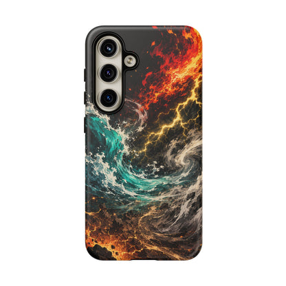 Elemental Cosmic Storm Tough Phone Case — Protective Case
