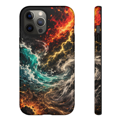 Elemental Cosmic Storm Tough Phone Case — Protective Case