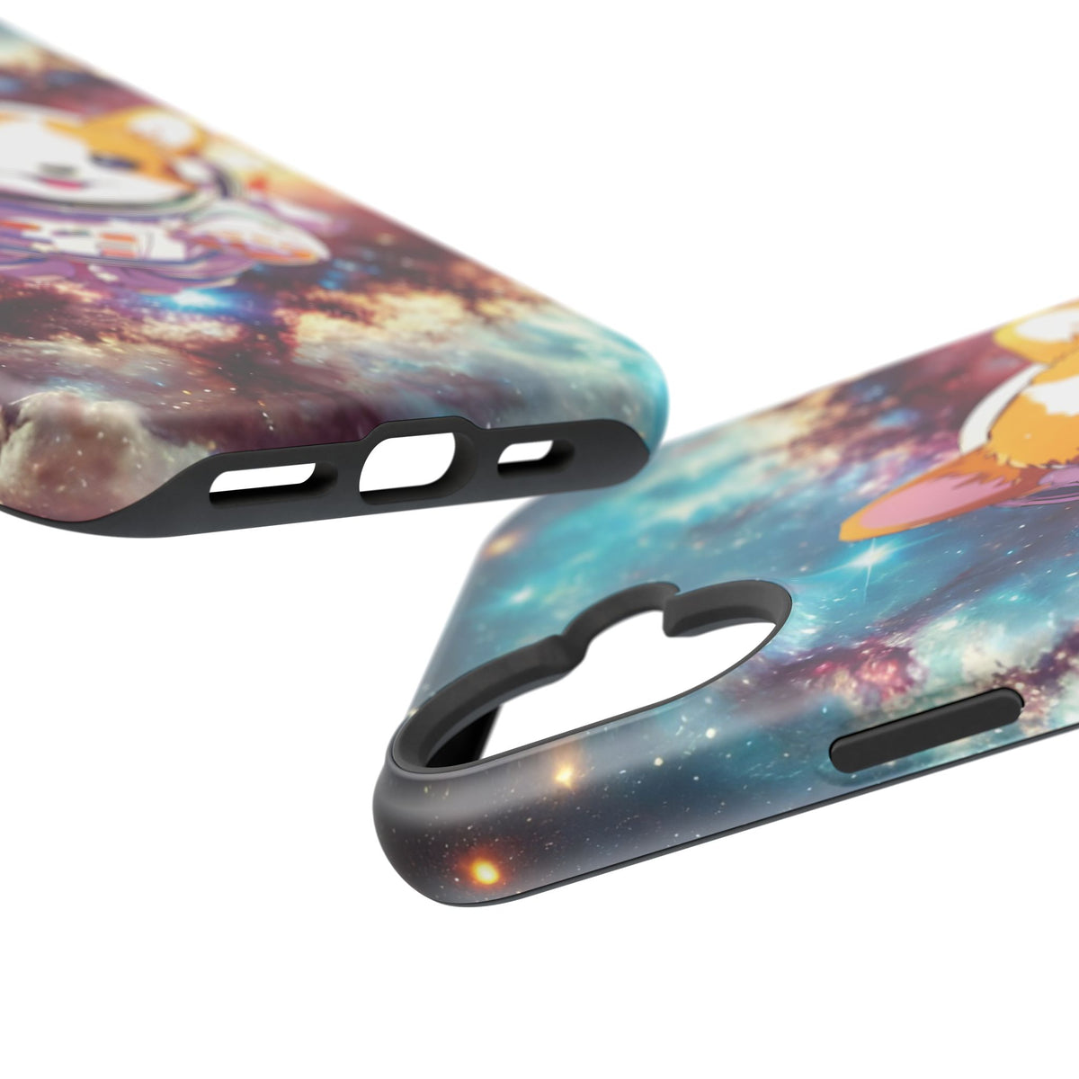 Space Corgi to the Rescue Impact-Resistant Case