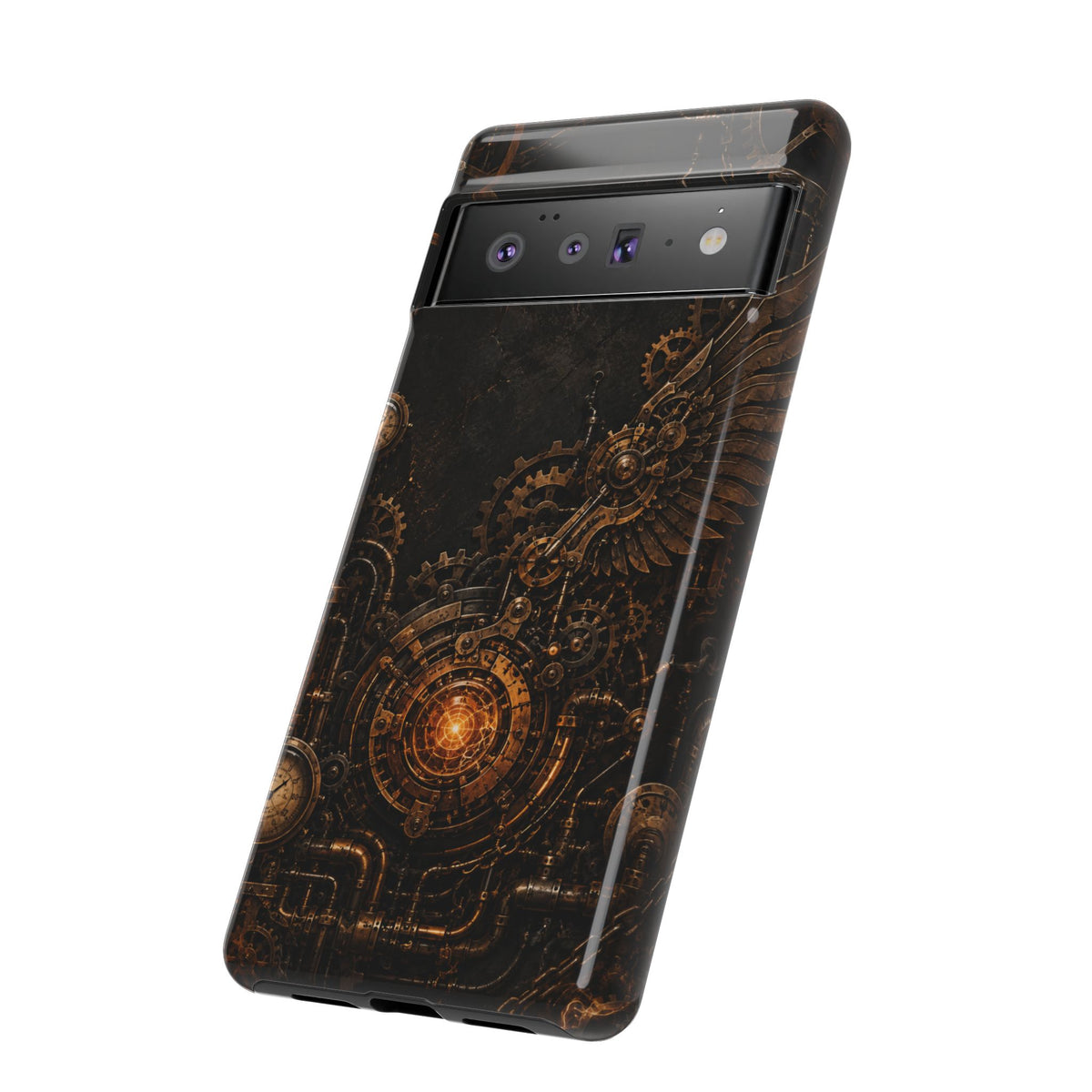 Steampunk Gear Wing Phone Case