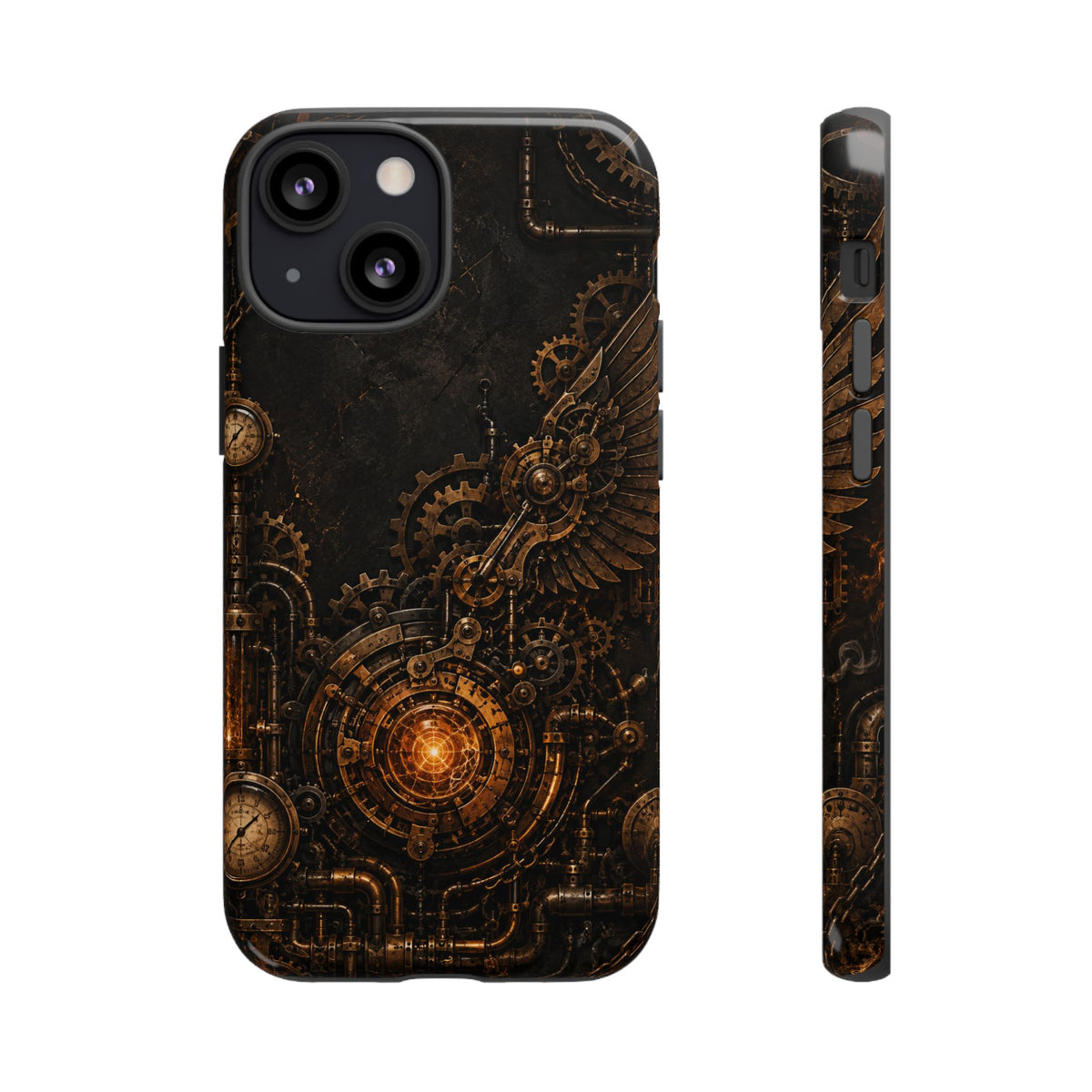 Steampunk Gear Wing Phone Case
