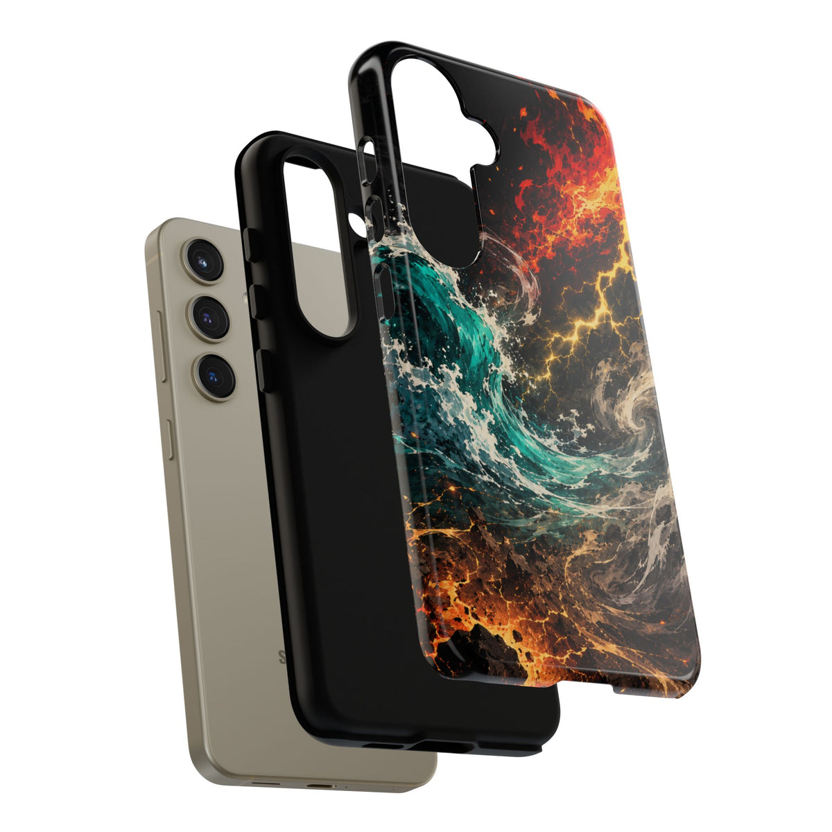 Elemental Cosmic Storm Tough Phone Case — Protective Case