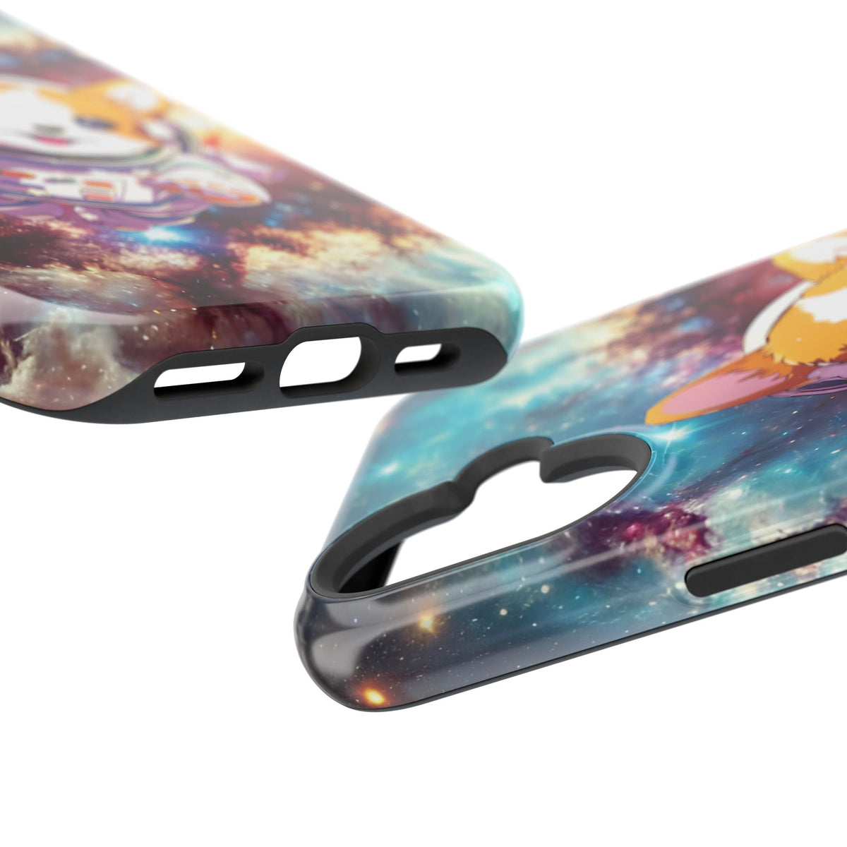 Space Corgi to the Rescue Impact-Resistant Case