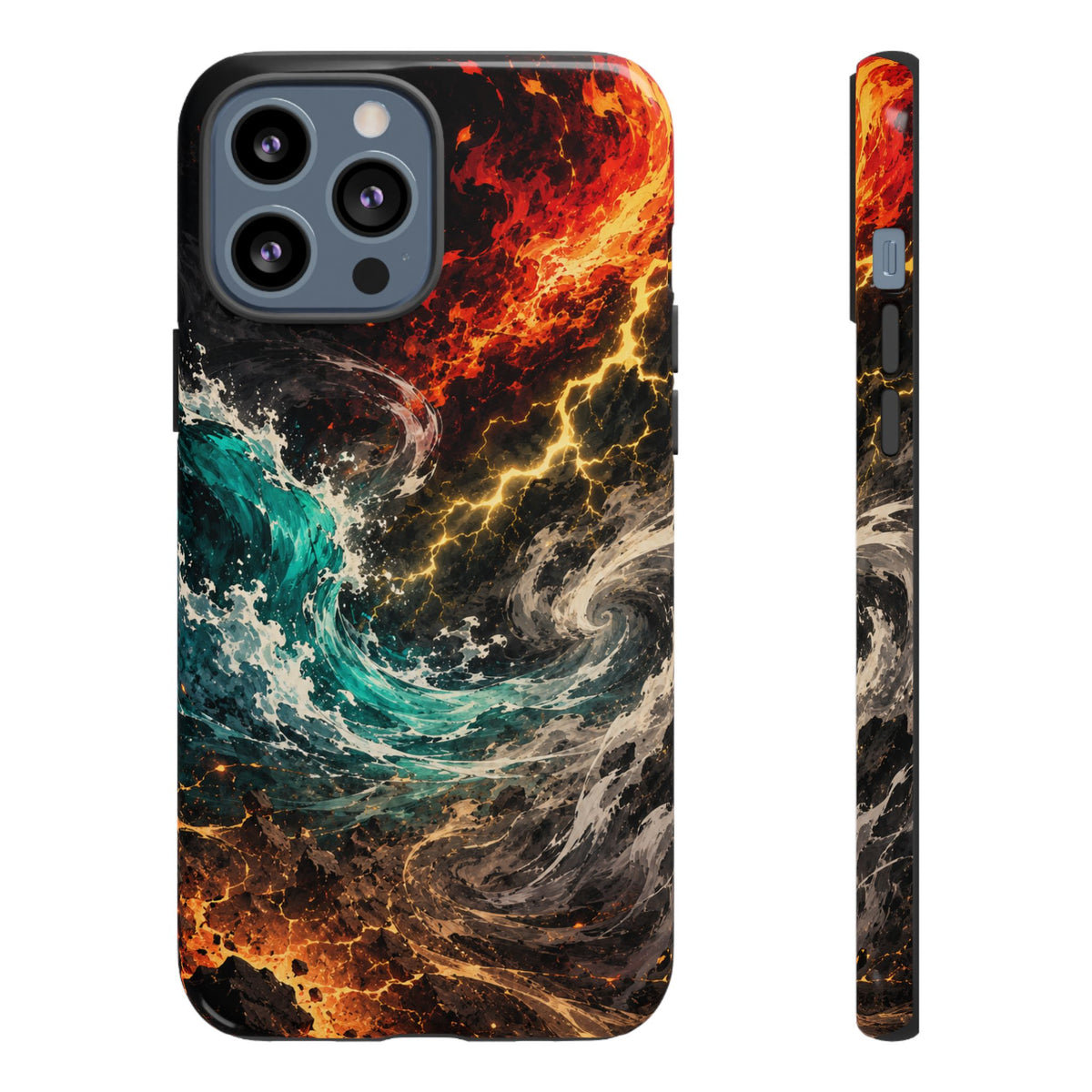 Elemental Cosmic Storm Tough Phone Case — Protective Case