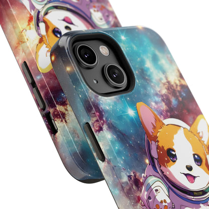 Space Corgi to the Rescue Impact-Resistant Case
