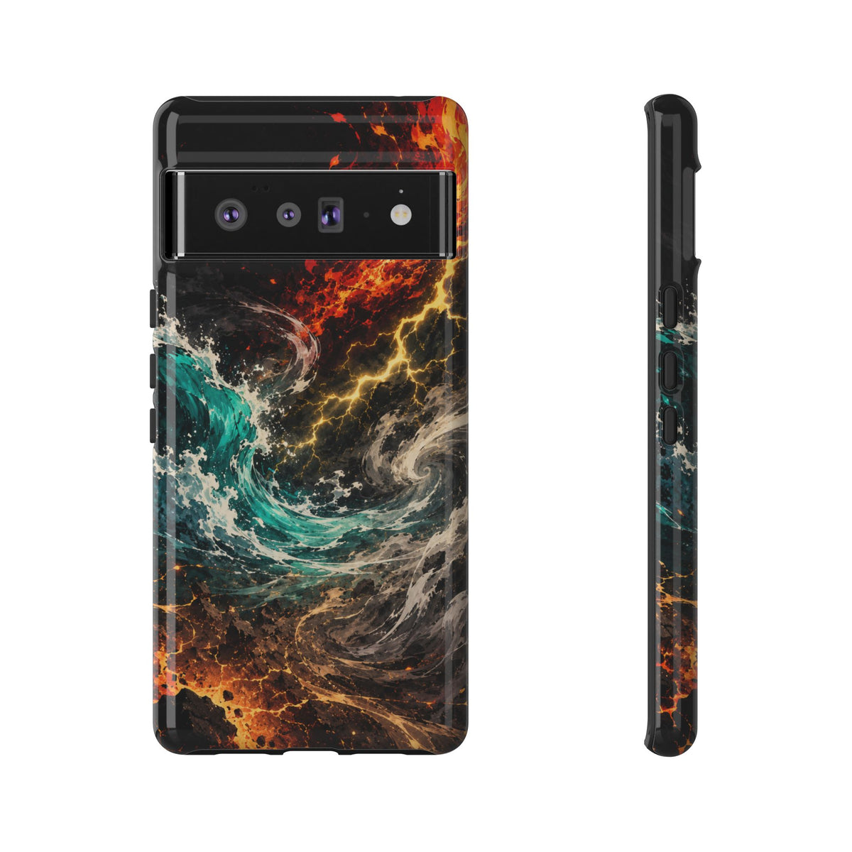 Elemental Cosmic Storm Tough Phone Case — Protective Case
