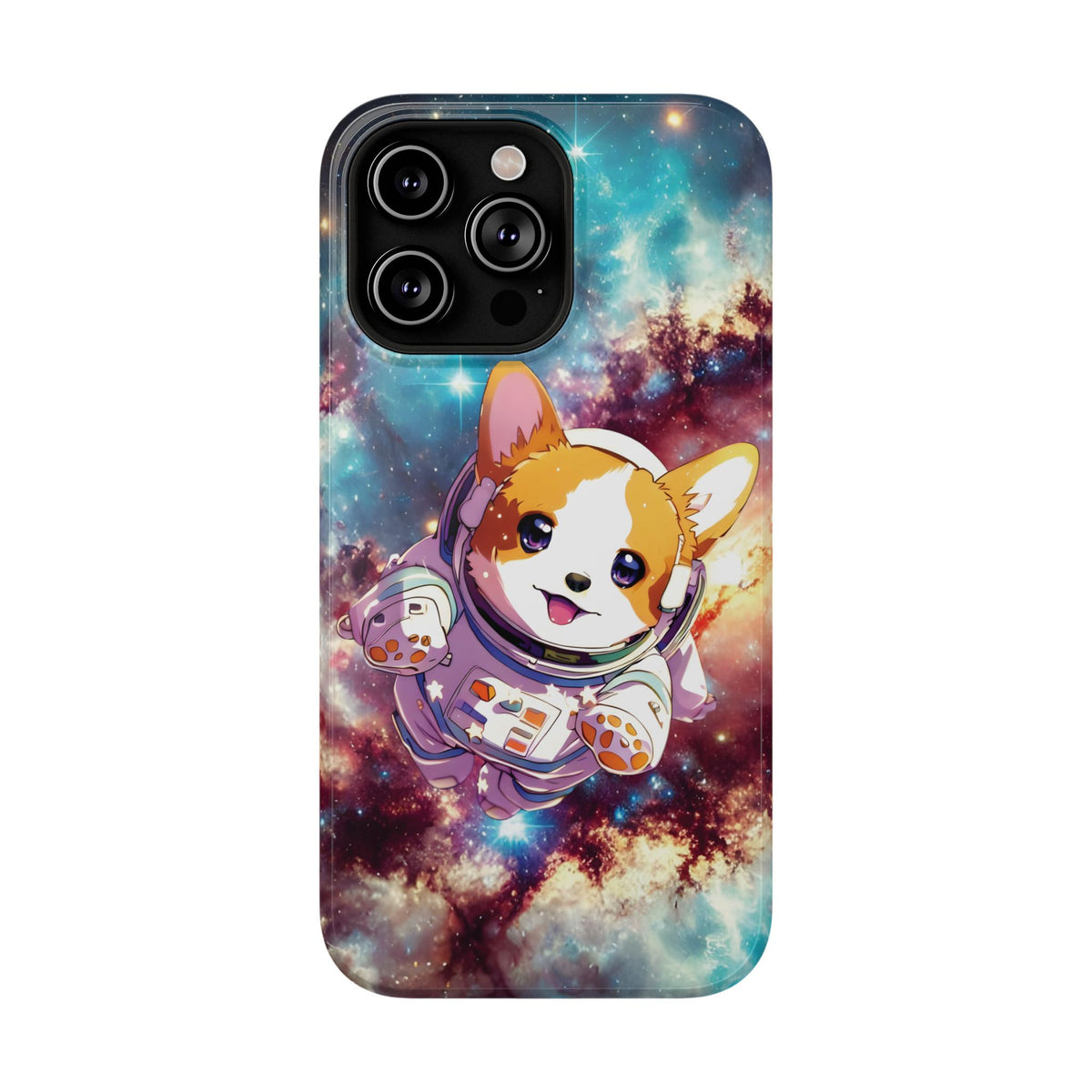 Space Corgi to the Rescue Impact-Resistant Case