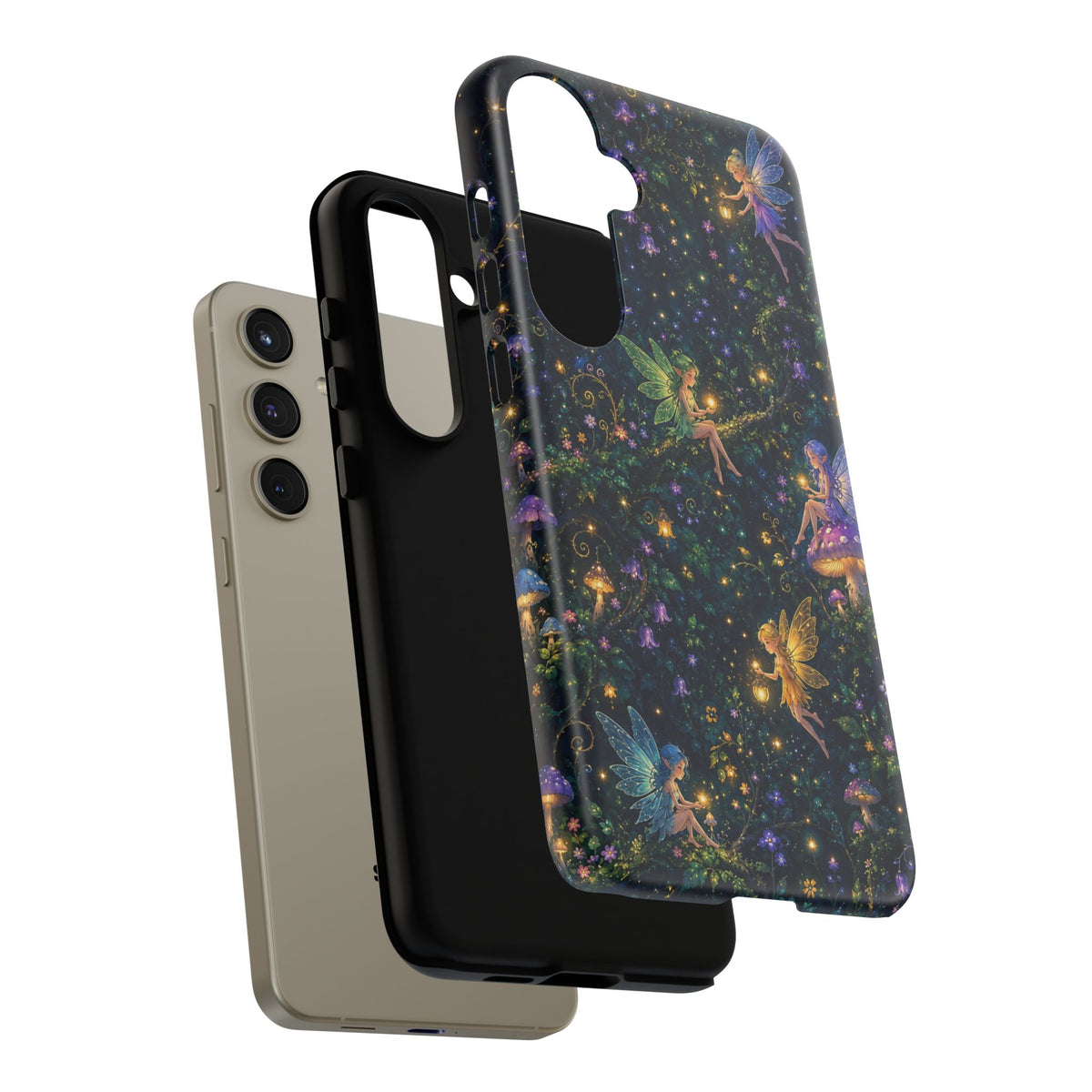 Fairy Night Tough Phone Case — Sparkling Fantasy Galaxy Protection