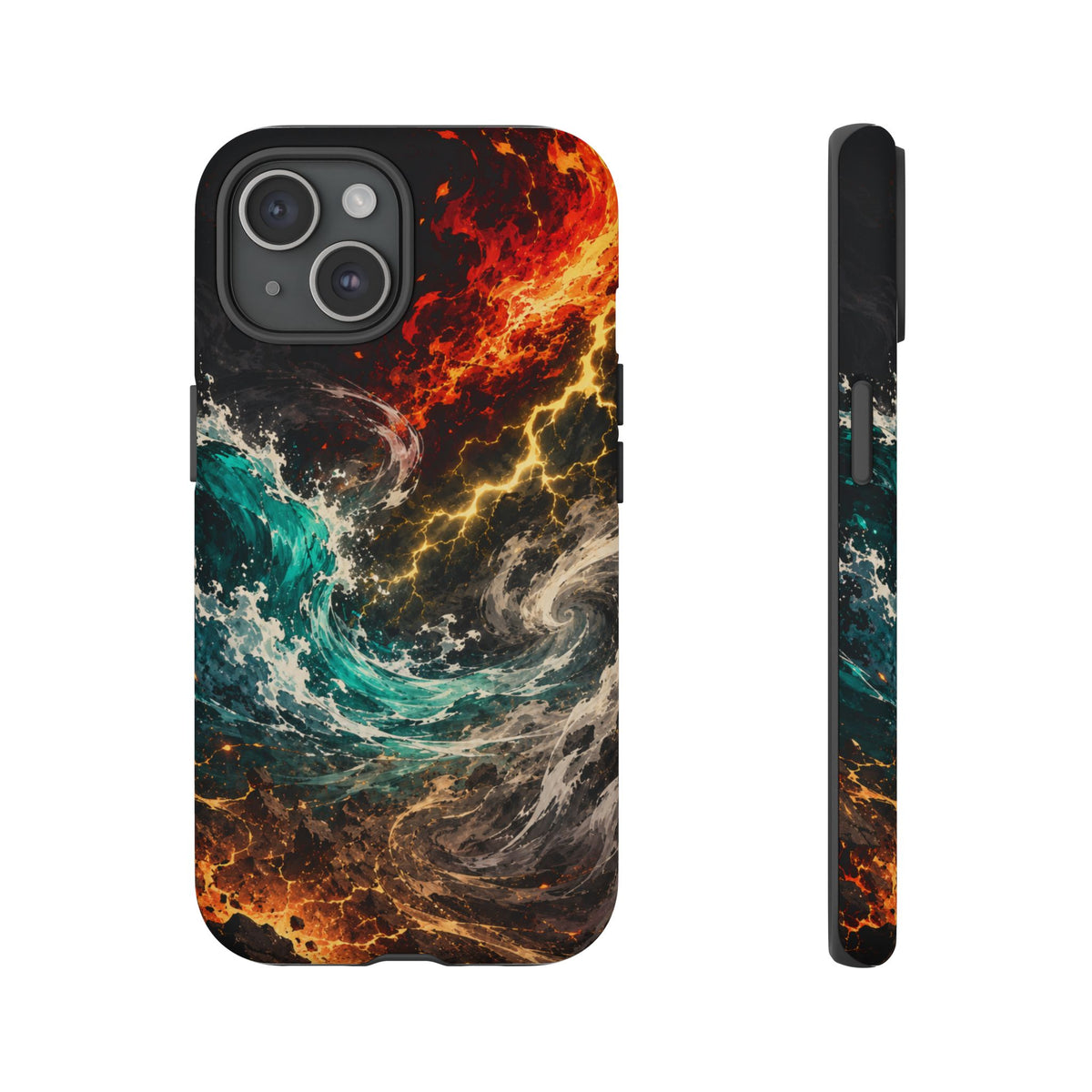 Elemental Cosmic Storm Tough Phone Case — Protective Case