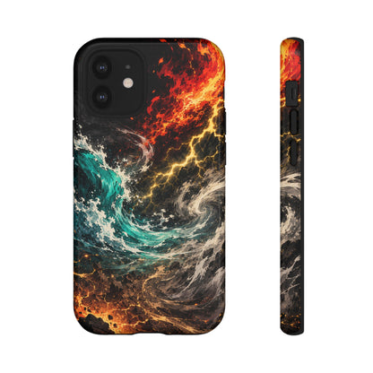 Elemental Cosmic Storm Tough Phone Case — Protective Case