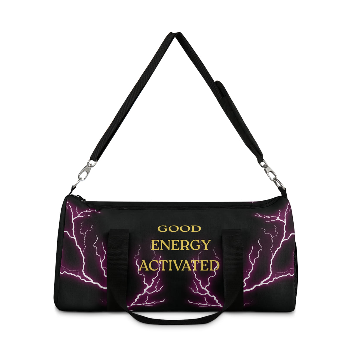 Good Energy Activated Duffel Bag — Lightning Gym & Travel Bag