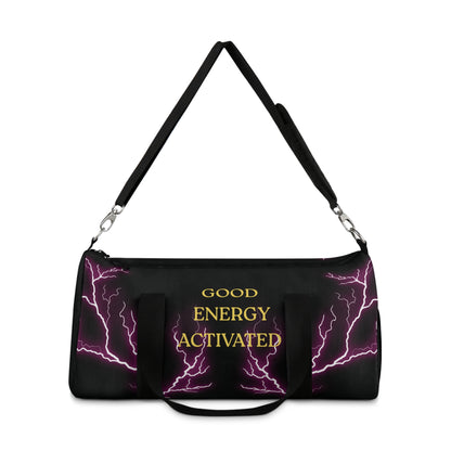Good Energy Activated Duffel Bag — Lightning Gym & Travel Bag