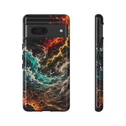 Elemental Cosmic Storm Tough Phone Case — Protective Case