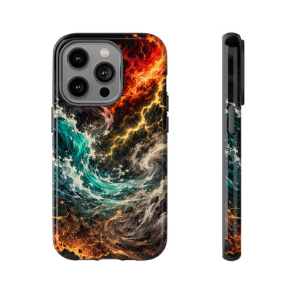 Elemental Cosmic Storm Tough Phone Case — Protective Case