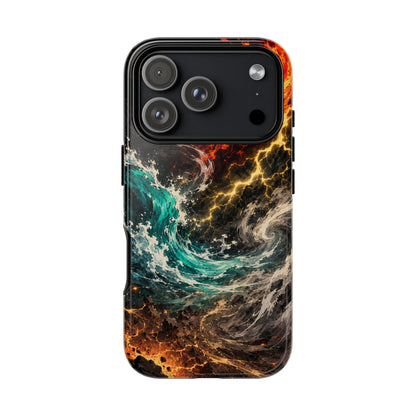 Elemental Cosmic Storm Tough Phone Case — Protective Case