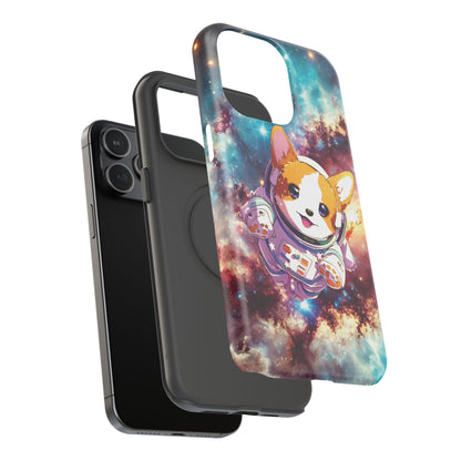 Space Corgi to the Rescue Impact-Resistant Case