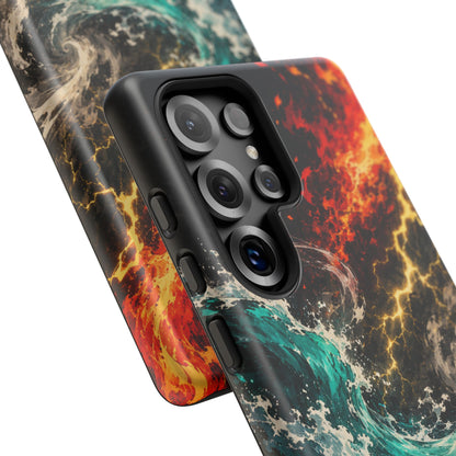 Elemental Cosmic Storm Tough Phone Case — Protective Case