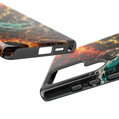 Elemental Cosmic Storm Tough Phone Case — Protective Case