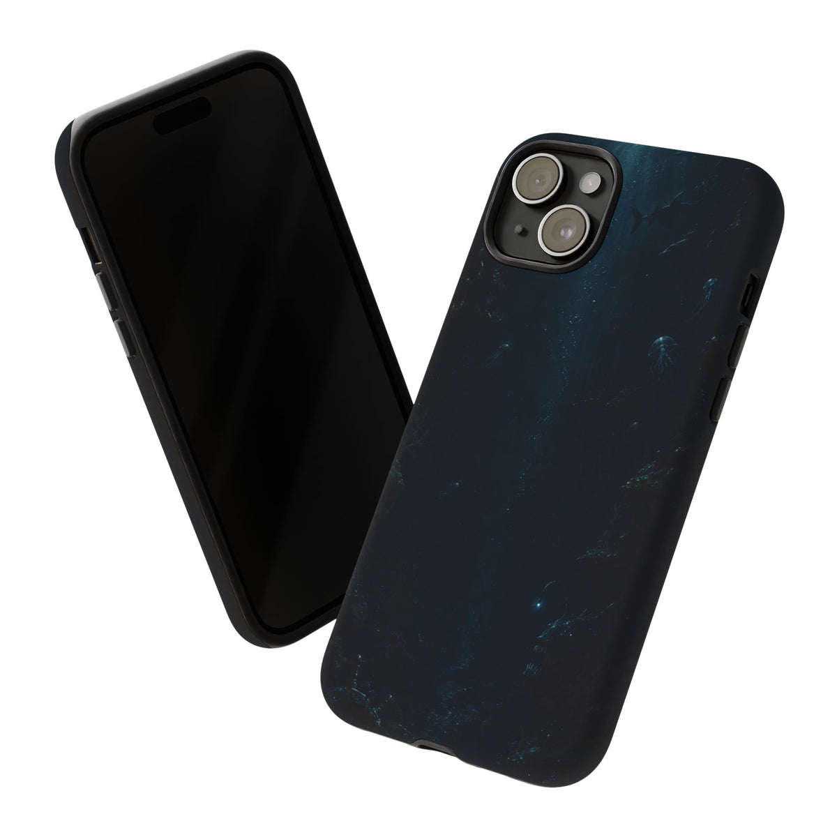Dark Sea Trench Tough Phone Case — Protective Stylish iPhone Cover