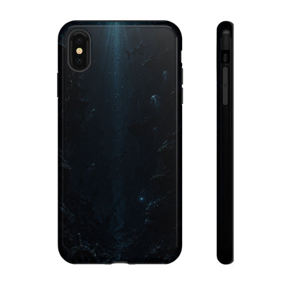 Dark Sea Trench Tough Phone Case — Protective Stylish iPhone Cover