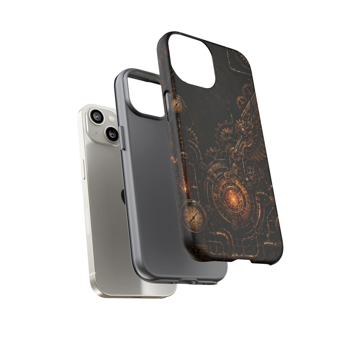 Steampunk Gear Wing Phone Case