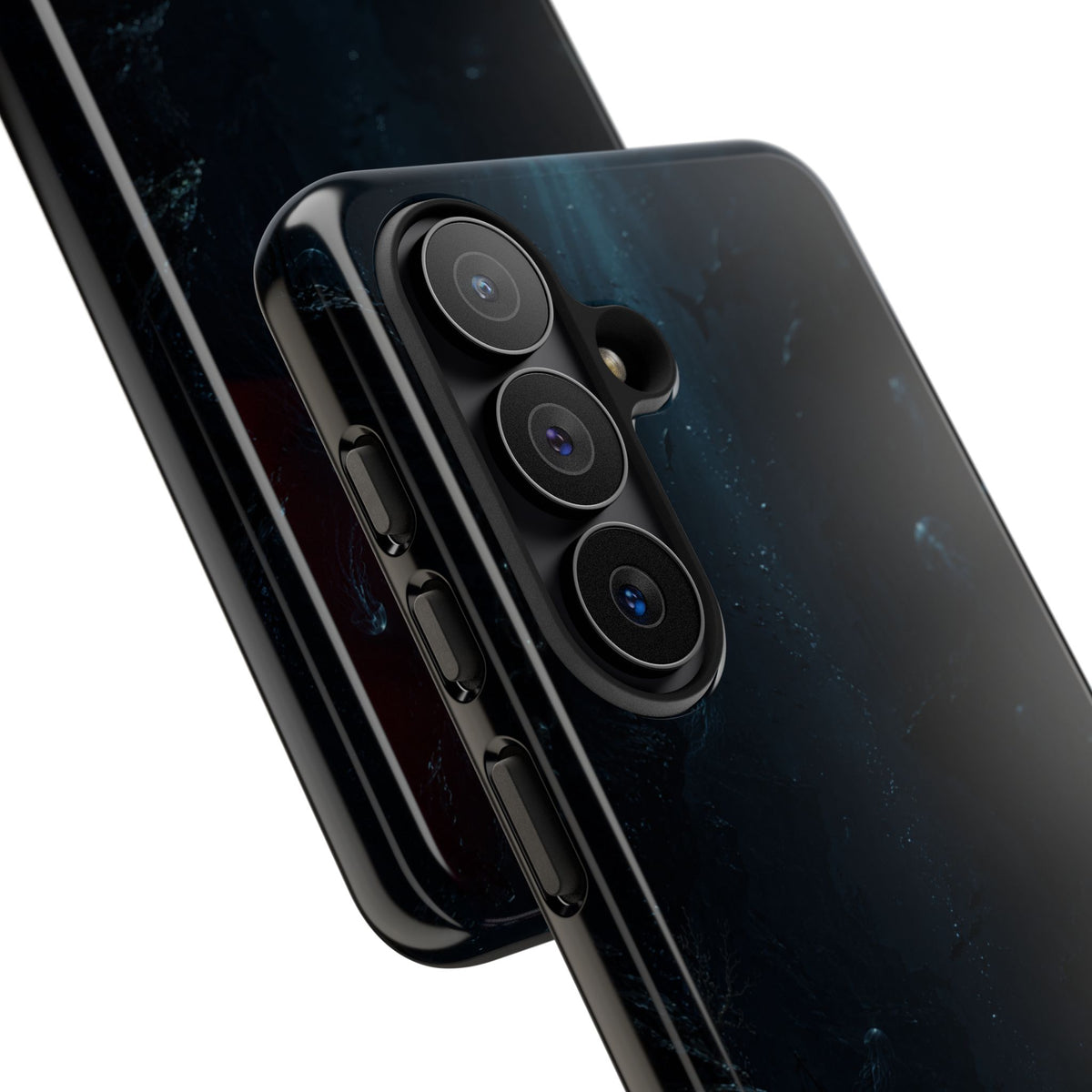 Dark Sea Trench Tough Phone Case — Protective Stylish iPhone Cover