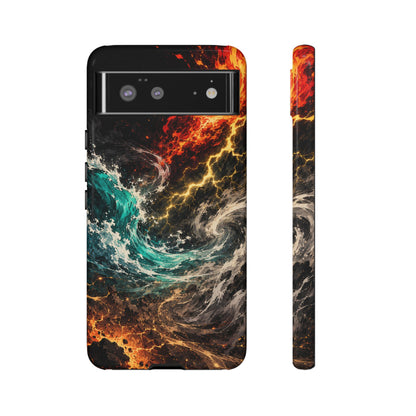 Elemental Cosmic Storm Tough Phone Case — Protective Case