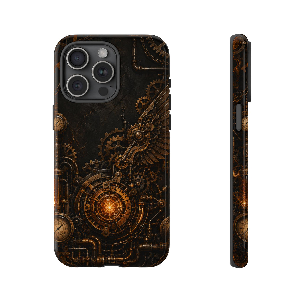 Steampunk Gear Wing Phone Case