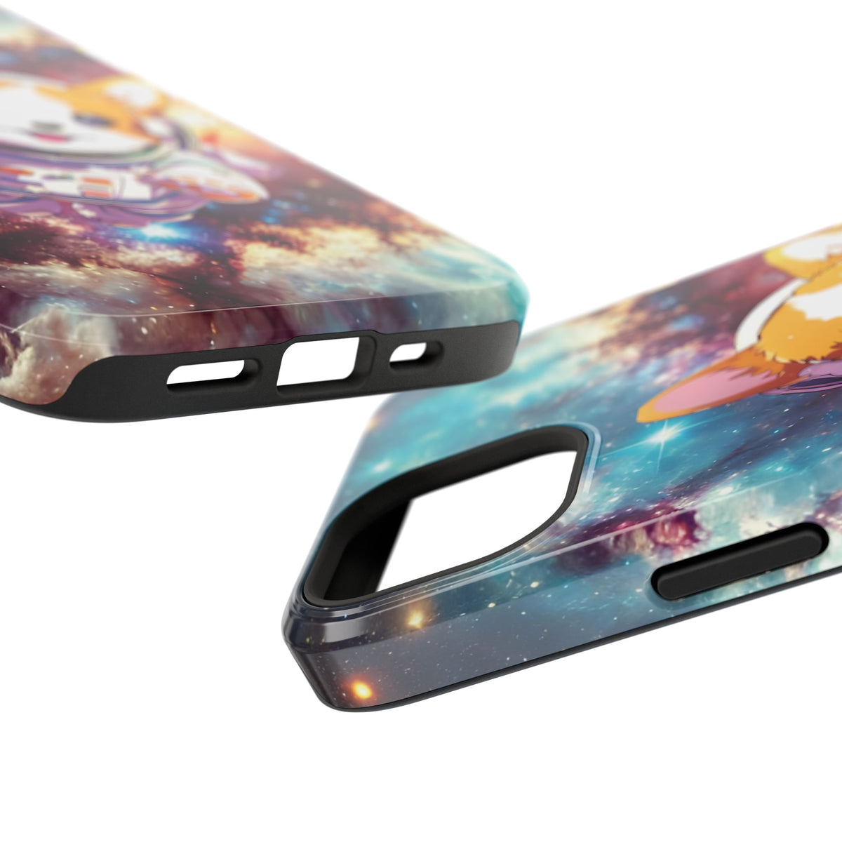 Space Corgi to the Rescue Impact-Resistant Case
