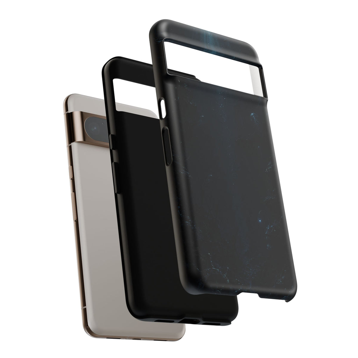 Dark Sea Trench Tough Phone Case — Protective Stylish iPhone Cover