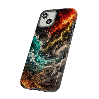 Elemental Cosmic Storm Tough Phone Case — Protective Case