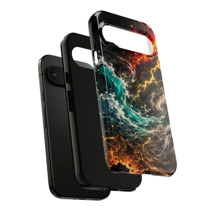Elemental Cosmic Storm Tough Phone Case — Protective Case