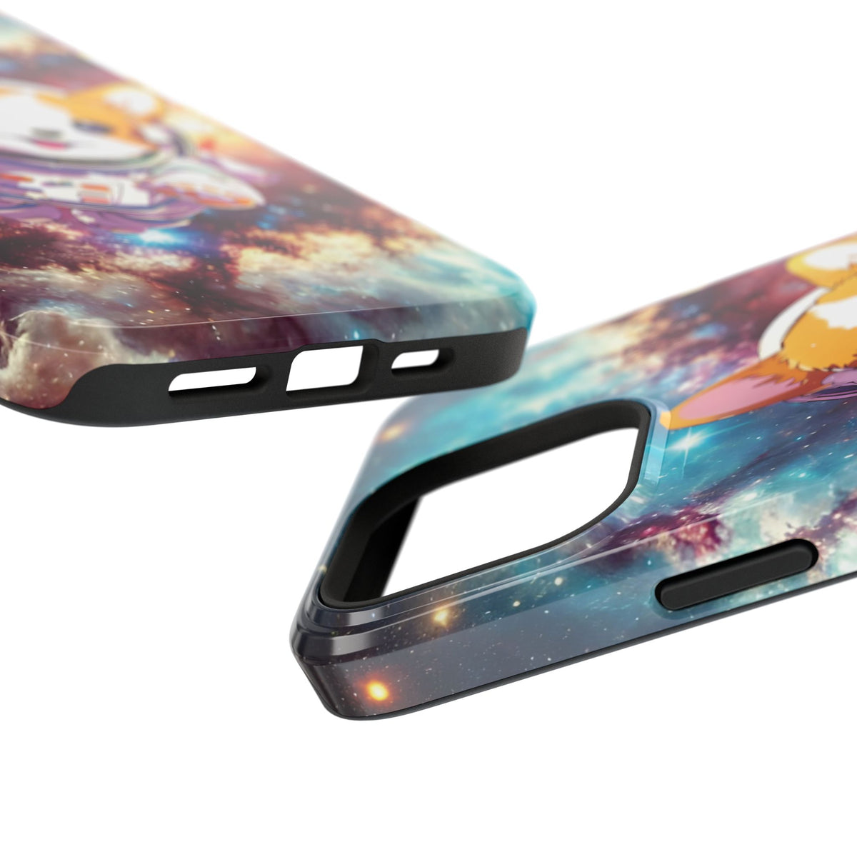 Space Corgi to the Rescue Impact-Resistant Case