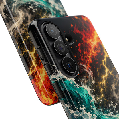 Elemental Cosmic Storm Tough Phone Case — Protective Case